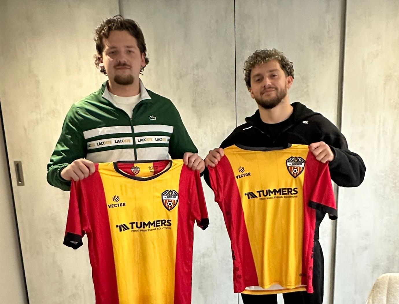 DOSKO verwelkomt gebroeders Elgin