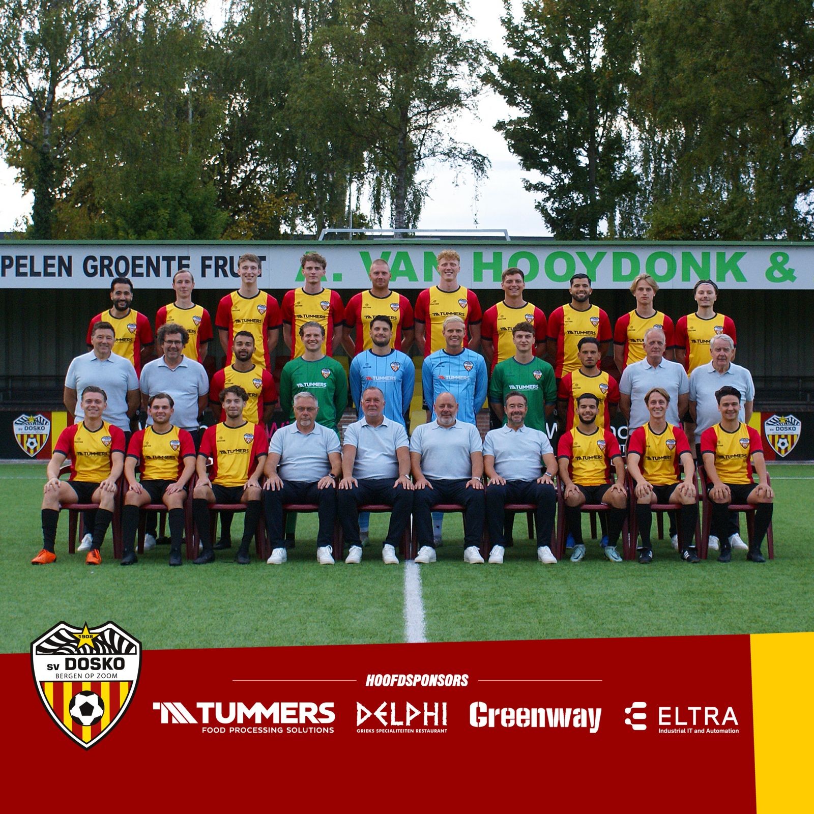 Update selectie 2026/2027